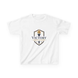 kids-t-shirt-victory-baptist-academy-logo-tee-school-spirit-youth